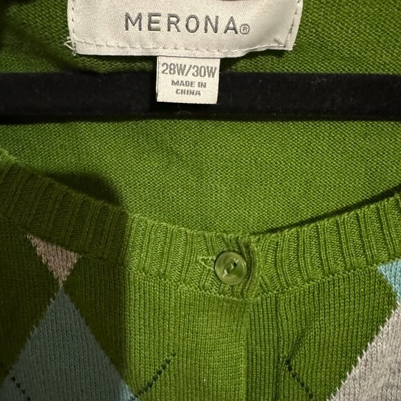 * NWT PERFECT for FALL!  BUTTON FRONT CARDIGAN SWEATER   PLUS: 28/30 - Picture 7 of 8